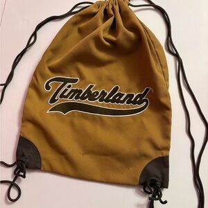 Timberland Brown Drawstring Bag